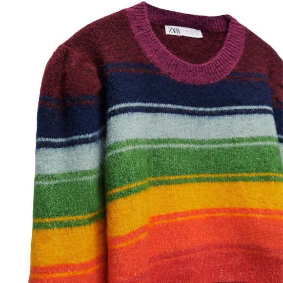 Colorful Striped Sweater - Picture 2 of 9